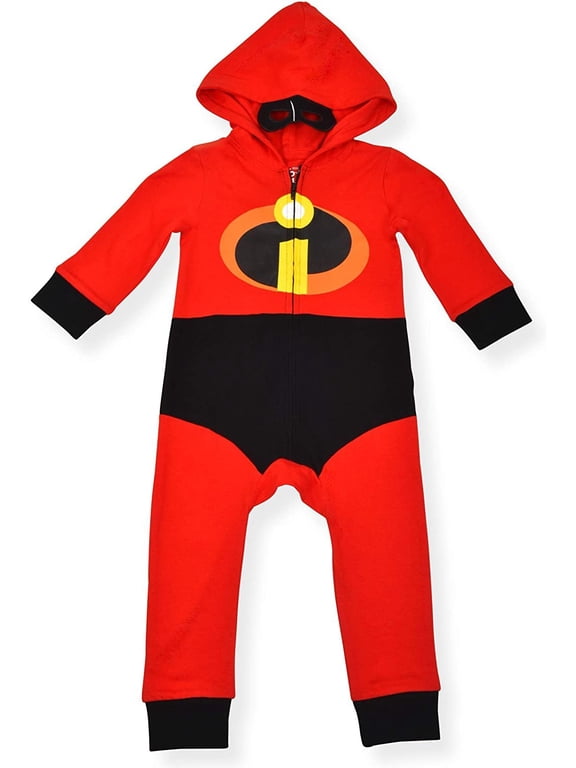 Boys Single Roleplay Coverall Romper with Hood, Infant