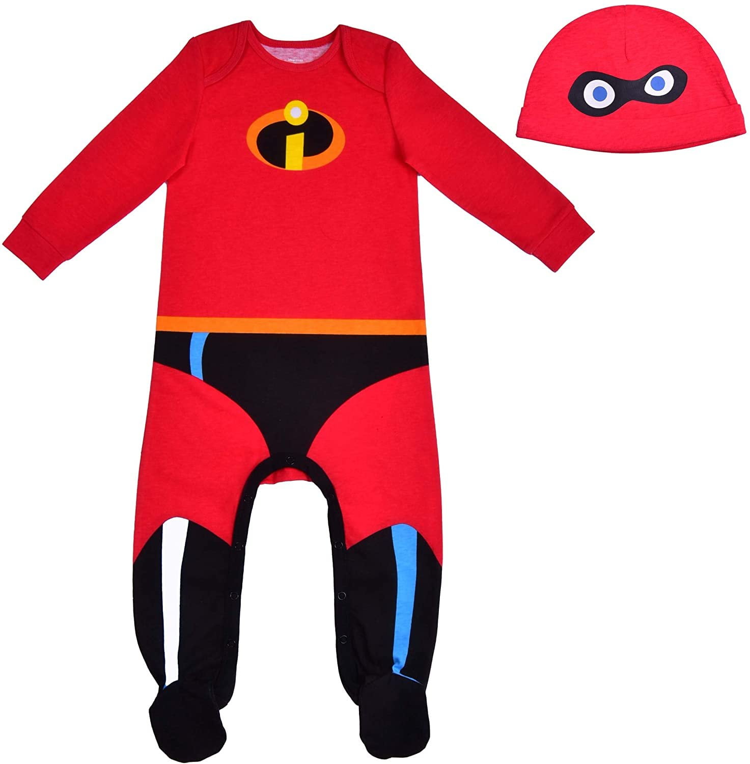 The Incredibles Boys Single Roleplay Footie with Hat, Infant