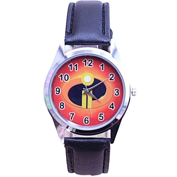 The Incredibles Cartoon Logo Adult Size Wristwatch