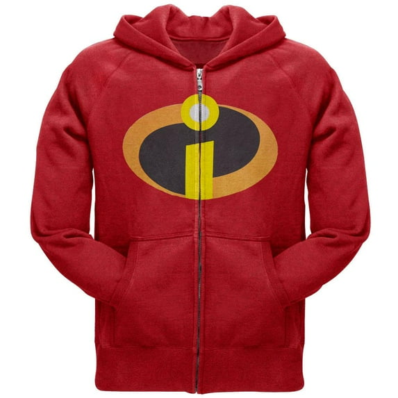 The Incredibles - Costume Zip Hoodie - Large