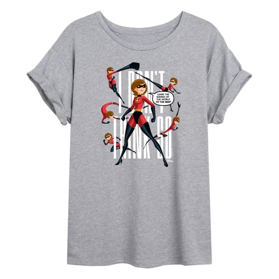 The Incredibles - Don't Think So - Juniors Oversized Graphic T-Shirt