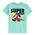 thumbnail image 1 of The Incredibles - Having A Super Birthday Dash - Toddler & Youth Short Sleeve Graphic T-Shirt, 1 of 5