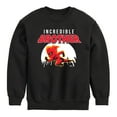 thumbnail image 1 of The Incredibles - Incredible Brother - Toddler and Youth Crewneck Fleece Sweatshirt, 1 of 4