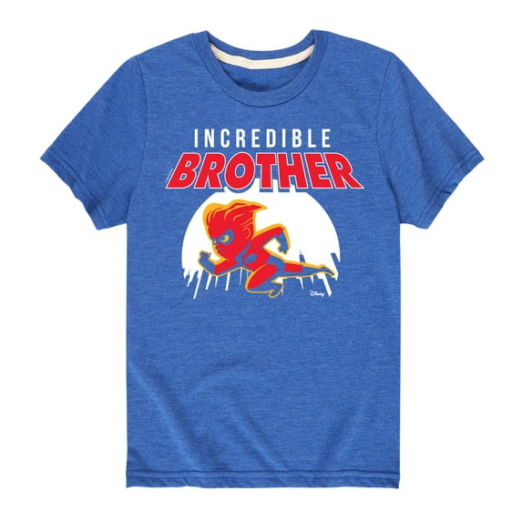 The Incredibles - Incredible Brother - Toddler and Youth Short Sleeve Graphic T-Shirt