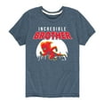 thumbnail image 1 of The Incredibles - Incredible Brother - Toddler and Youth Short Sleeve Graphic T-Shirt, 1 of 4