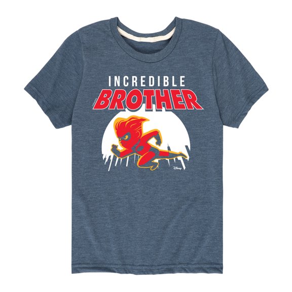 The Incredibles - Incredible Brother - Toddler and Youth Short Sleeve Graphic T-Shirt