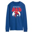 thumbnail image 1 of The Incredibles - Incredible Dad - Father's Day Gift - Men's Long Sleeve T-Shirt, 1 of 4