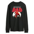 thumbnail image 1 of The Incredibles - Incredible Dad - Father's Day Gift - Men's Long Sleeve T-Shirt, 1 of 4