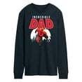 thumbnail image 1 of The Incredibles - Incredible Dad - Father's Day Gift - Men's Long Sleeve T-Shirt, 1 of 4