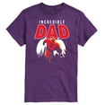 thumbnail image 1 of The Incredibles - Incredible Dad - Father's Day Gift - Men's Short Sleeve Graphic T-Shirt, 1 of 3
