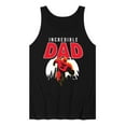 thumbnail image 1 of The Incredibles - Incredible Dad - Men's Jersey Tank Top, 1 of 4