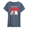 thumbnail image 1 of The Incredibles - Incredible Mom - Mother's Day - Women's Short Sleeve Graphic T-Shirt, 1 of 4