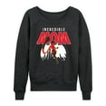 thumbnail image 1 of The Incredibles - Incredible Mom - Women's Lightweight French Terry Long Sleeve Shirt, 1 of 4