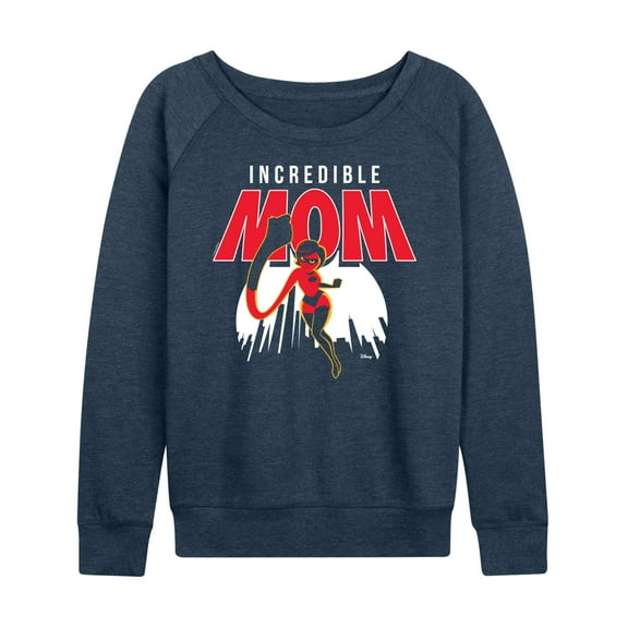 The Incredibles - Incredible Mom - Women's Lightweight French Terry Long Sleeve Shirt