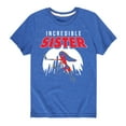 thumbnail image 1 of The Incredibles - Incredible Sister - Toddler and Youth Short Sleeve Graphic T-Shirt, 1 of 4
