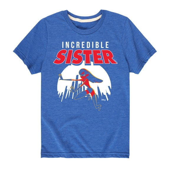 The Incredibles - Incredible Sister - Toddler and Youth Short Sleeve Graphic T-Shirt