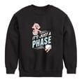 thumbnail image 1 of The Incredibles - Its Just A Phase - Toddler and Youth Crewneck Fleece Sweatshirt, 1 of 4