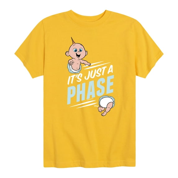 The Incredibles - Its Just A Phase - Toddler and Youth Short Sleeve Graphic T-Shirt