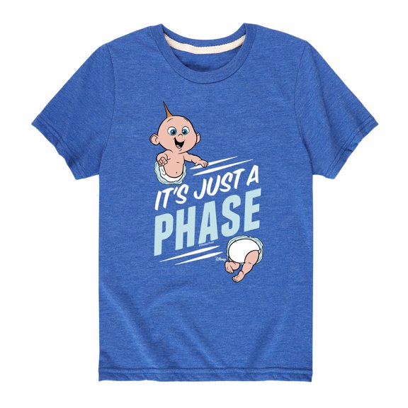The Incredibles - Its Just A Phase - Toddler and Youth Short Sleeve Graphic T-Shirt