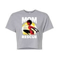thumbnail image 1 of The Incredibles - Mom To The Rescue - Juniors Cropped Cotton Blend T-Shirt, 1 of 4