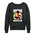 thumbnail image 1 of The Incredibles - Mom To The Rescue - Women's Lightweight French Terry Long Sleeve Shirt, 1 of 4