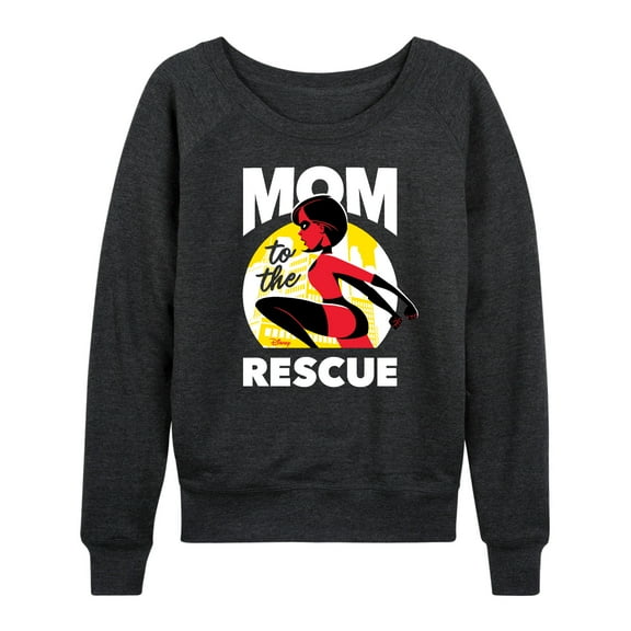 The Incredibles - Mom To The Rescue - Women's Lightweight French Terry Long Sleeve Shirt