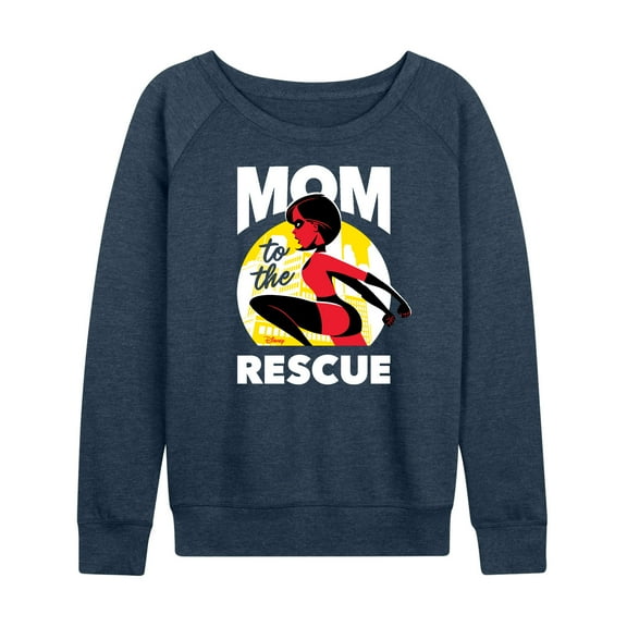 The Incredibles - Mom To The Rescue - Women's Lightweight French Terry Long Sleeve Shirt