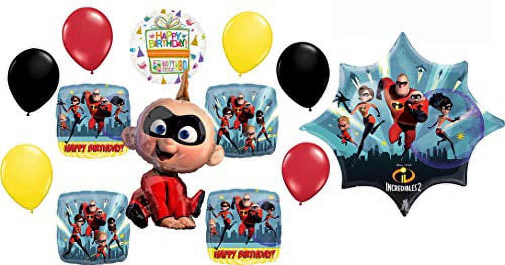The Incredibles Party Supplies Jack Jack Birthday Balloon Bouquet Decorations