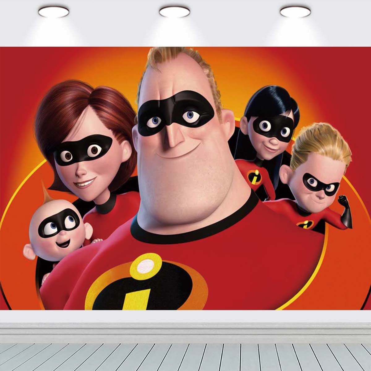 The Incredibles Taspestry Wall Decor Birthday Banner Backdrop Background Party Supplies Taspestry Poster
