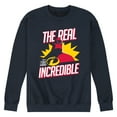 thumbnail image 1 of The Incredibles - The Real Mr Incredible - Men's Crew Neck Fleece Pullover, 1 of 4