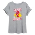 thumbnail image 1 of The Incredibles - The Real Mrs Incredible - Women's Oversized T-Shirt, 1 of 4