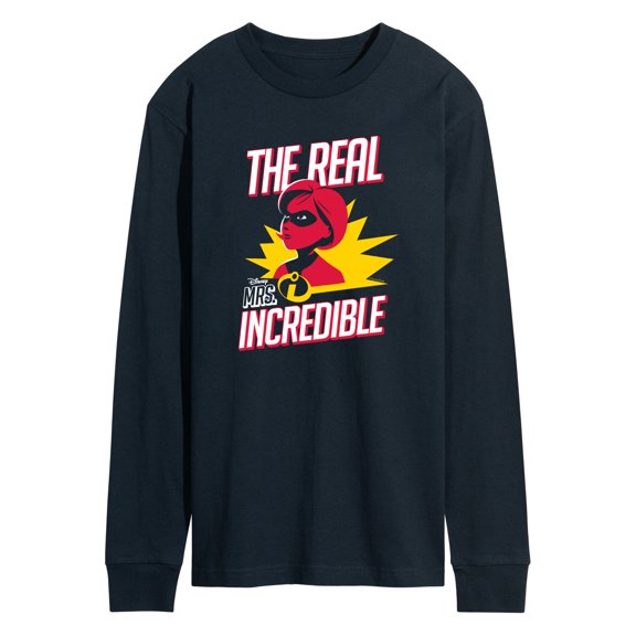 The Incredibles - The Real Mrs Incredible - Men's Long Sleeve T-Shirt