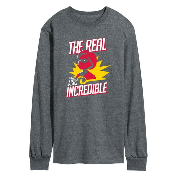 The Incredibles - The Real Mrs Incredible - Men's Long Sleeve T-Shirt
