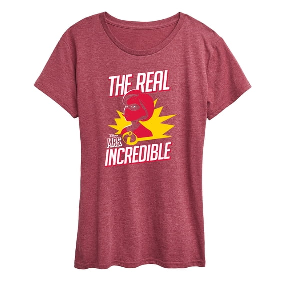 The Incredibles - The Real Mrs Incredible - Women's Short Sleeve Graphic T-Shirt