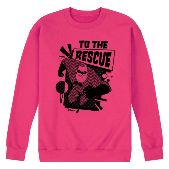 The Incredibles - To The Rescue - Men's Crew Fleece Sweatshirt