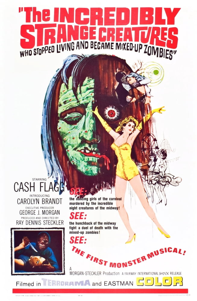 The Incredibly Strange Creatures Who Stopped Living And Became Mixed-Up Zombies Canvas Art -  (24 x 36)