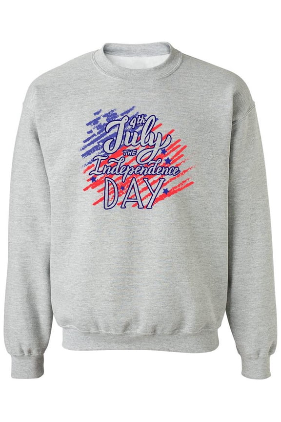 The Independence Day 4Th Of July Sweatshirt Men -Image by Shutterstock, Male Medium