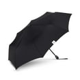 thumbnail image 1 of The Indestructible Umbrella Matte Black TPR Grip Compact Manual Umbrella, 1 of 3