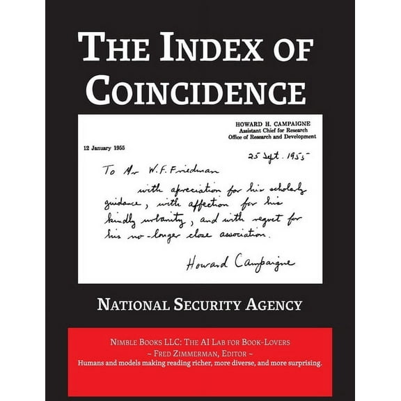 The Index of Coincidence, (Paperback)