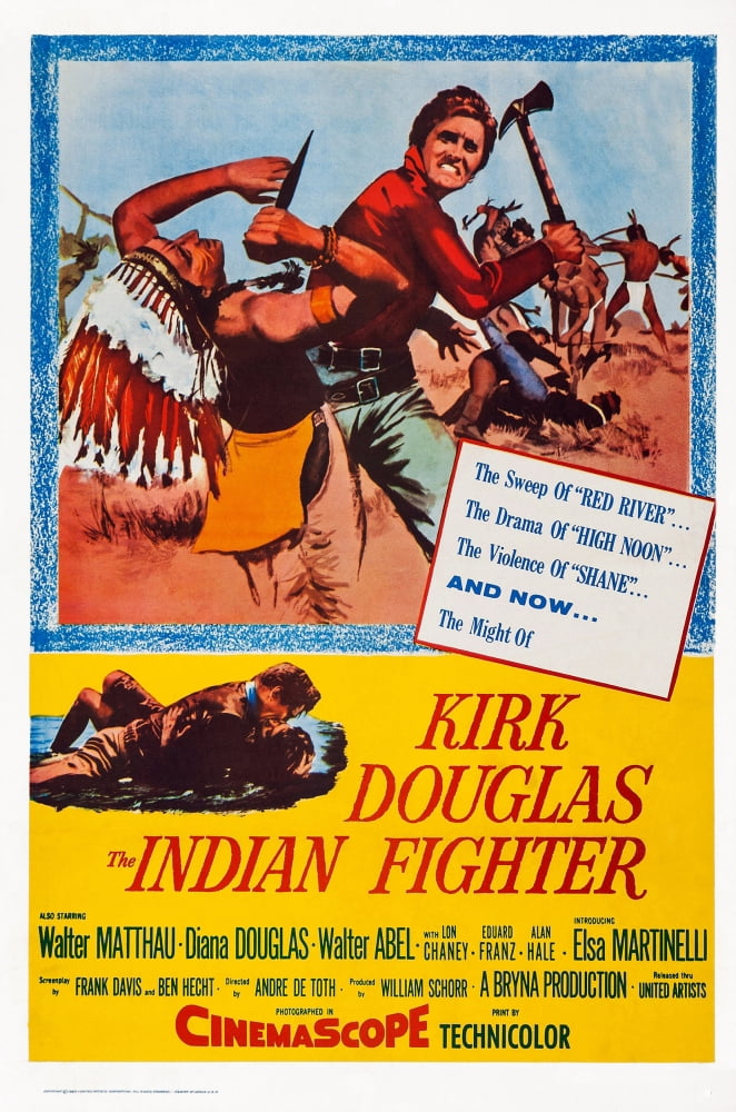 The Indian Fighter U Canvas Art - (24 x 36)