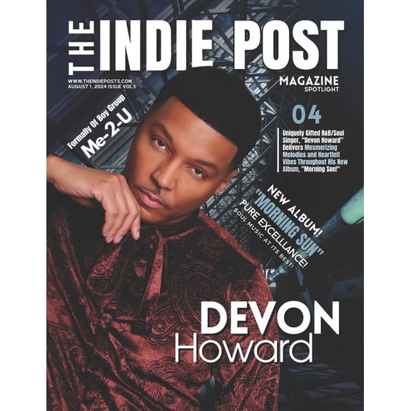 The Indie Post Magazine Devon Howard August 1, 2024 Issue Vol 1, (Paperback)