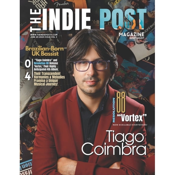 The Indie Post Magazine Tiago Coimbra June 20, 2024 Issue Vol 3, (Paperback)