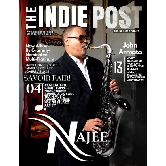 The Indie Post Najee Dec. 10, 2022 Issue Vol. 2 (Paperback)