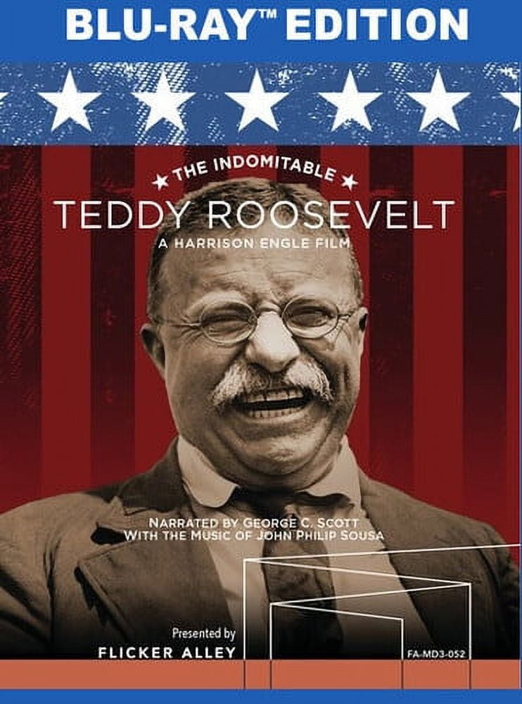 The Indomitable Teddy Roosevelt (Blu-ray), Flicker Alley, Documentary ...