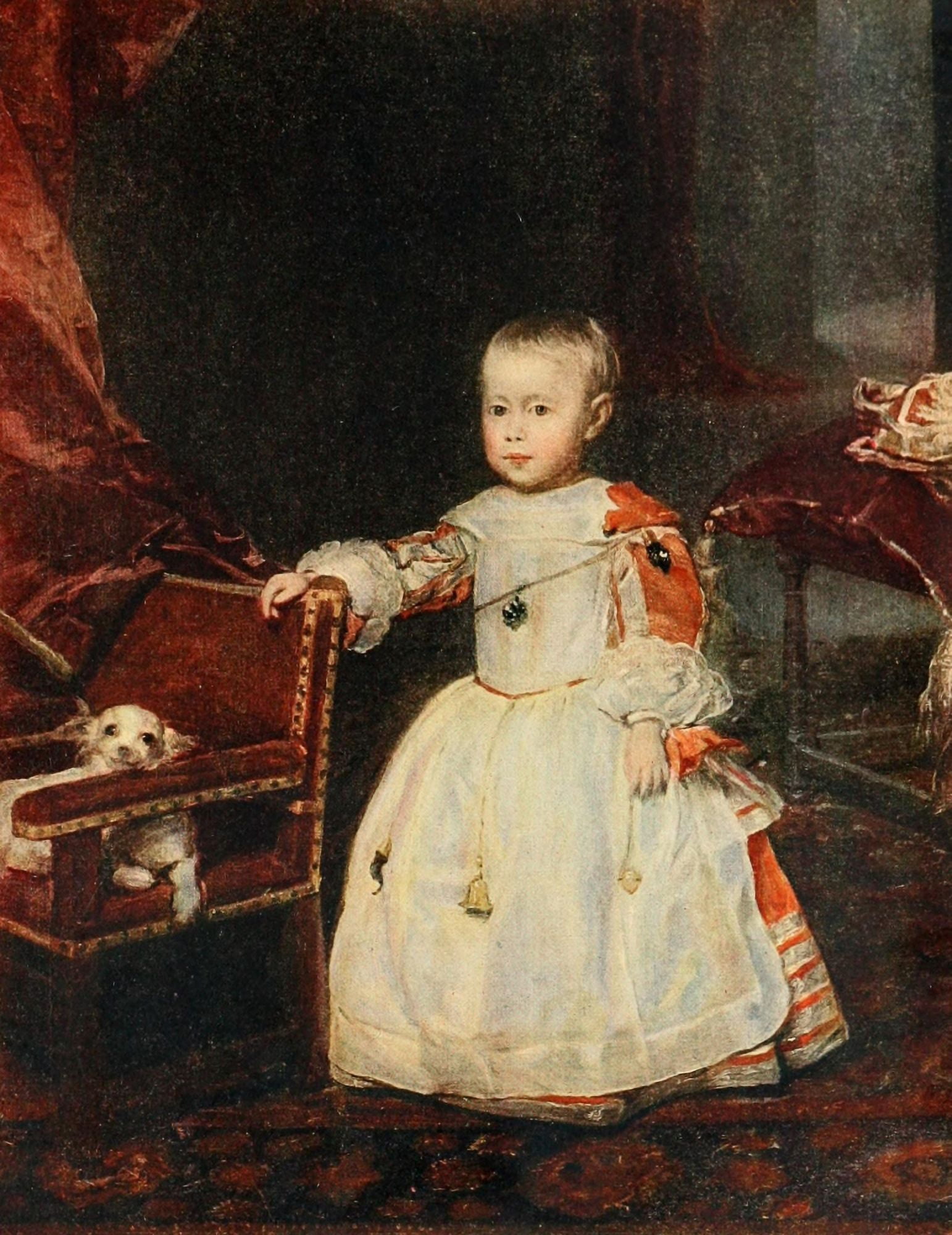 The Infant Philip Prosper History of Painting 1911 Canvas Art - Diego Vel???zquez (18 x 24)
