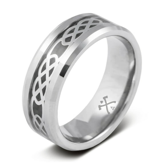 Manly Bands The Infinite (8mm) Size 5