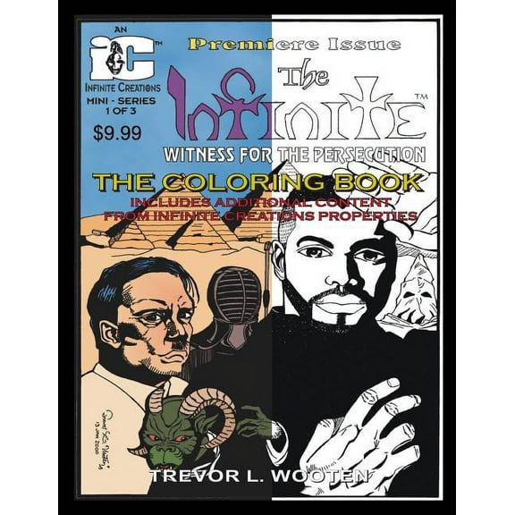 The Infinite: Witness For The Persecution #1 Coloring Book, (Paperback)