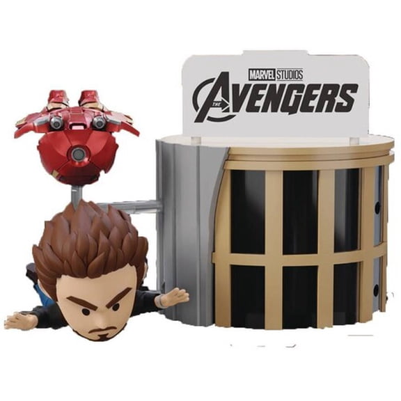 The Infinity Saga Stark Tower series Tony Stark & Mark VII suit pod mod (Mini Egg Attack)
