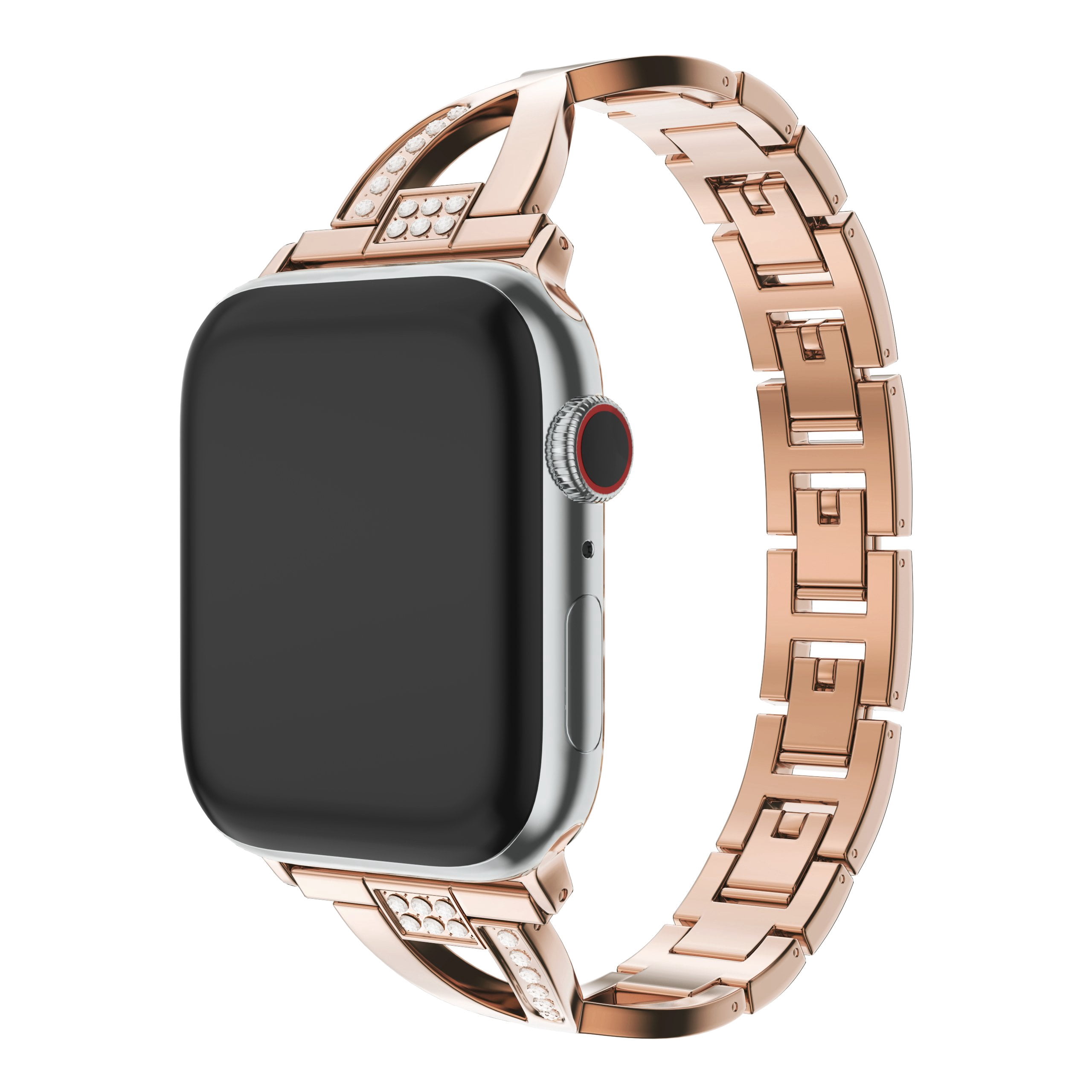 Infinite Rose Gold Cuff Watch The Infinity Stainless Steel Bracelet
