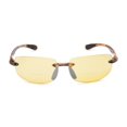 thumbnail image 1 of "The Influencer" Bifocal Sunglasses - Lightweight Unisex Reading Sunglasses - Tortoise/Night Driving Lens - 2.00, 1 of 5